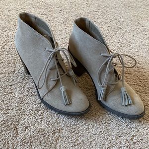 Suede Ankle Booties